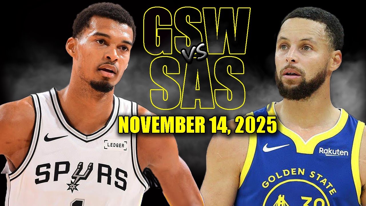 Golden State Warriors vs San Antonio Spurs Full Game Highlights – November 14, 2025 | NBA Season