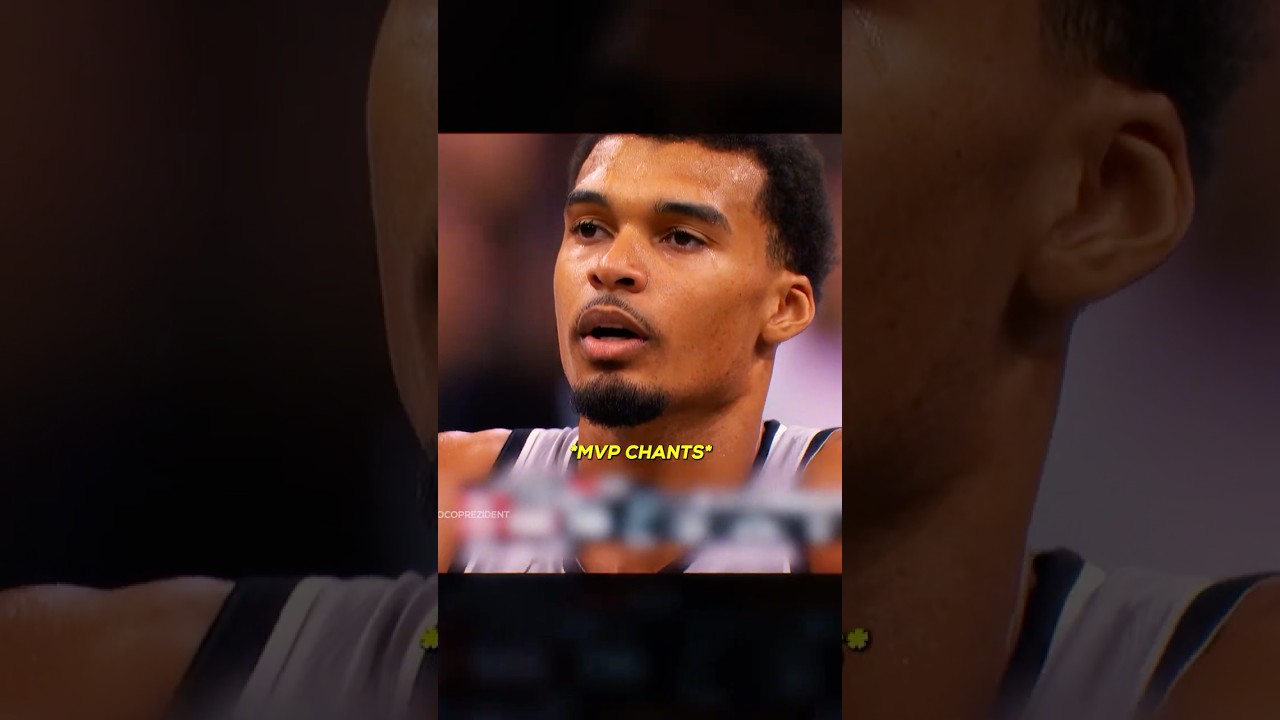 Just give Wemby the MVP 😭🔥 #shorts