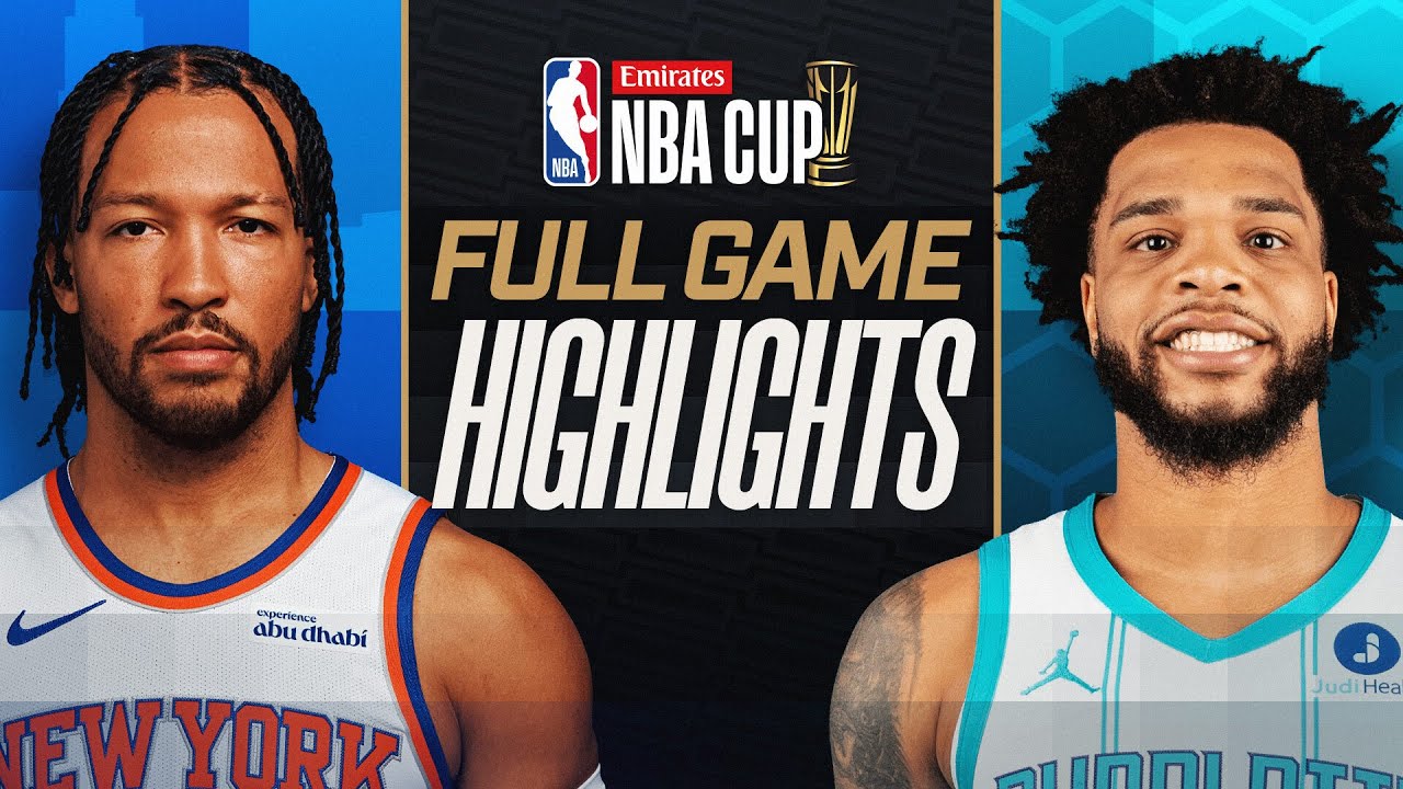 KNICKS at HORNETS | EMIRATES NBA CUP 🏆 | FULL GAME HIGHLIGHTS | November 26, 2025