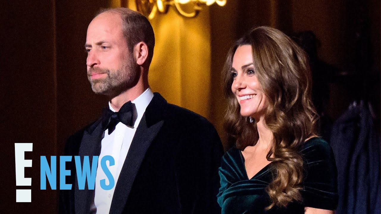 Kate Middleton, Prince William Coordinate During Red Carpet Date Night | E! News