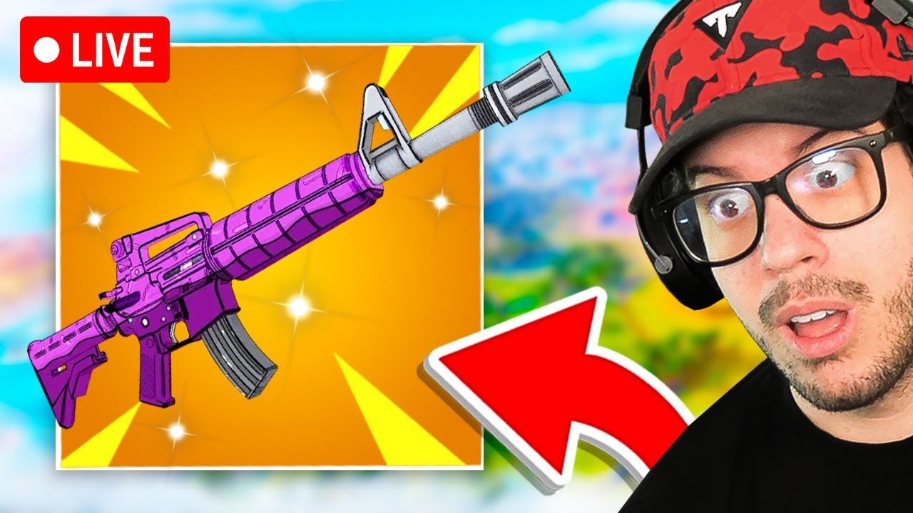 🔴 LIVE! – NEW *NO SWEAT* UPDATE and MYTHICS in FORTNITE!
