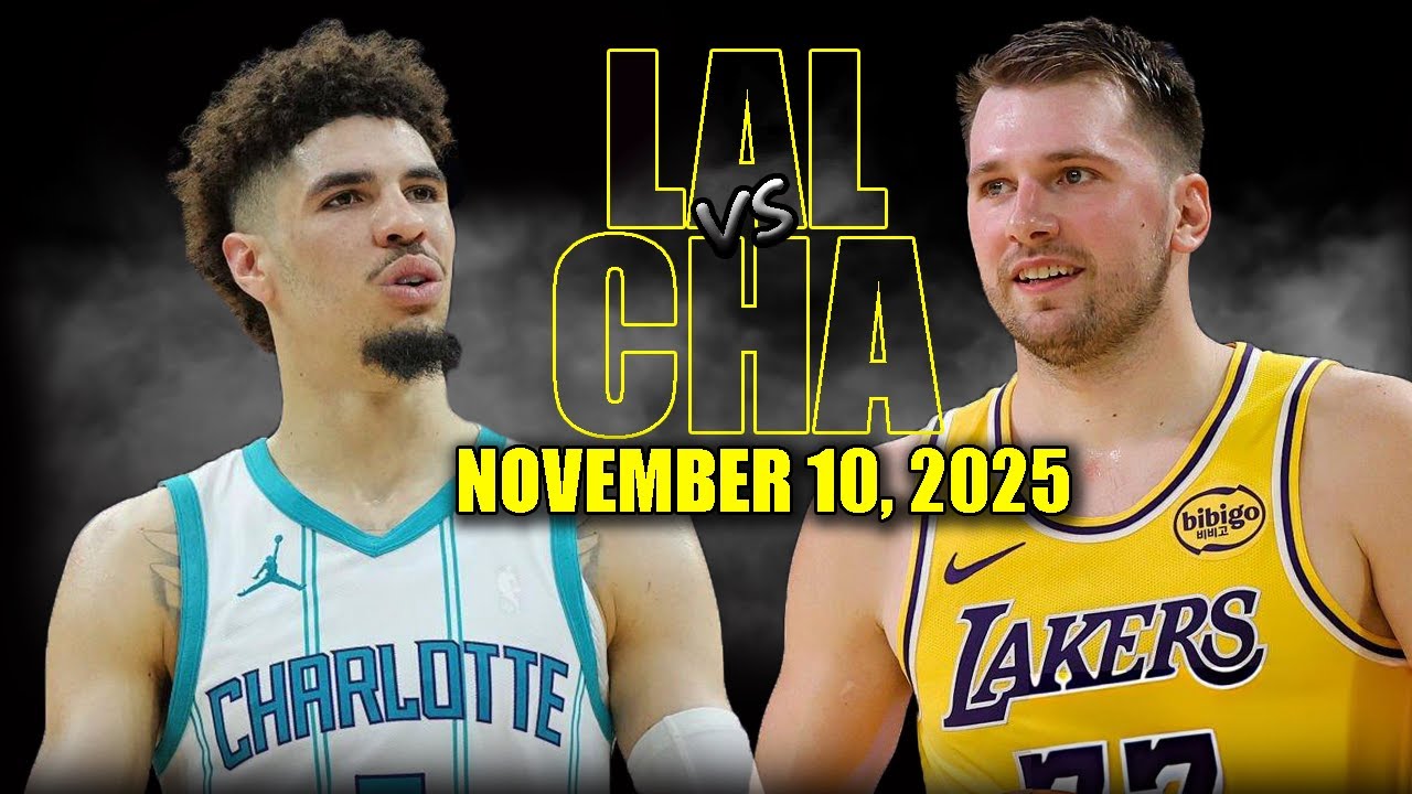 Los Angeles Lakers vs Charlotte Hornets Full Game Highlights – November 10, 2025 | NBA Season