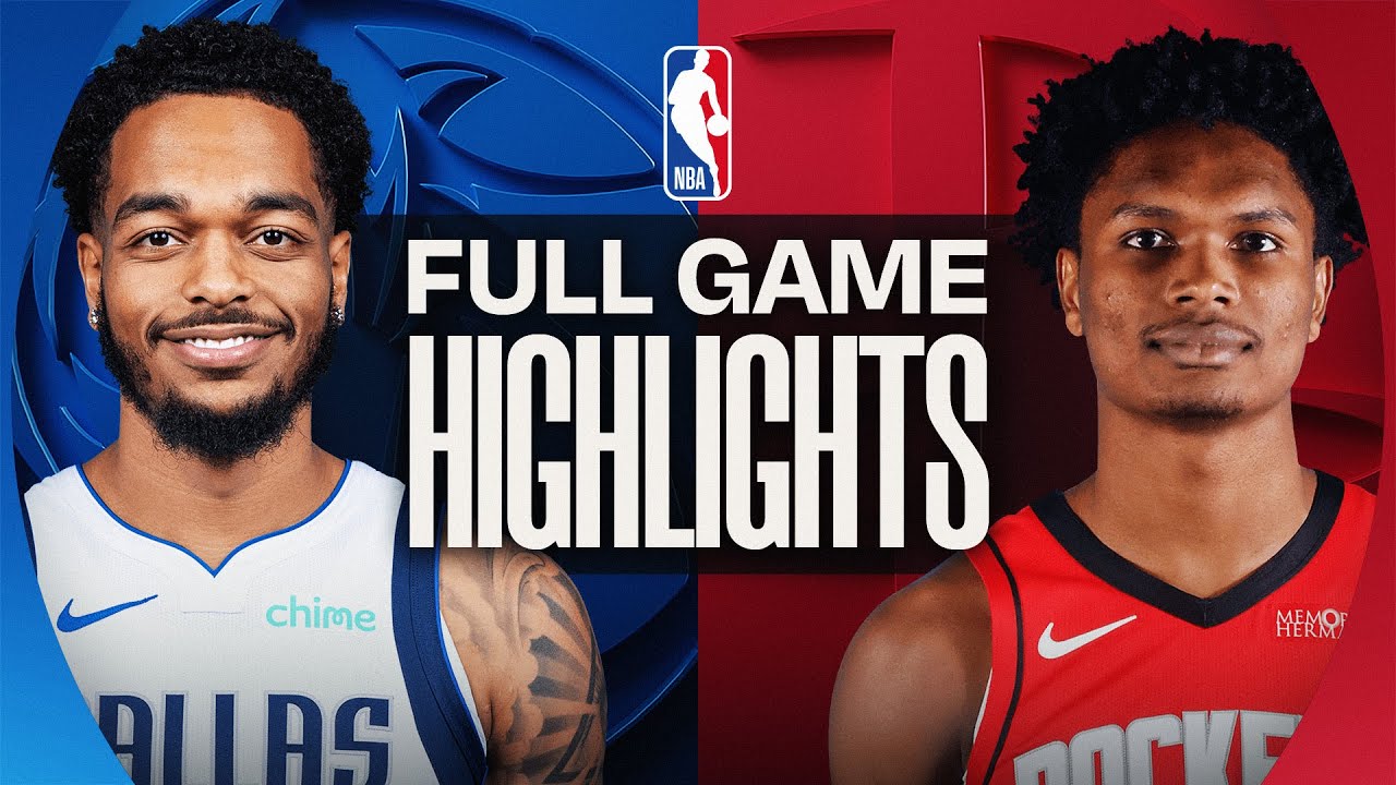 MAVERICKS at ROCKETS | FULL GAME HIGHLIGHTS | November 3, 2025
