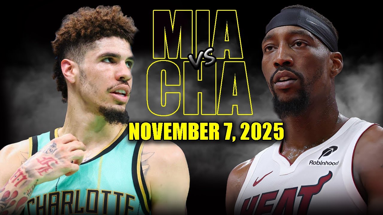 Miami Heat vs Charlotte Hornets Full Game Highlights – November 7, 2025 | NBA Season
