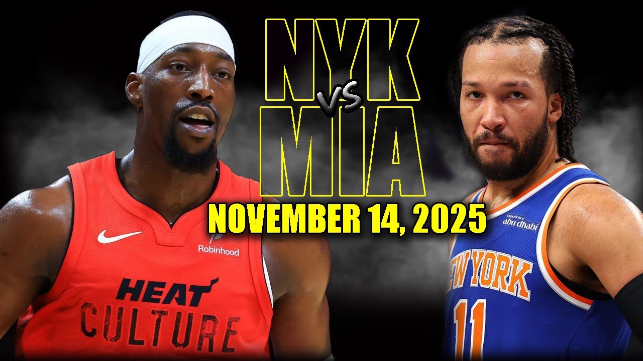 New York Knicks vs Miami Heat Full Game Highlights – November 14, 2025 | NBA Season