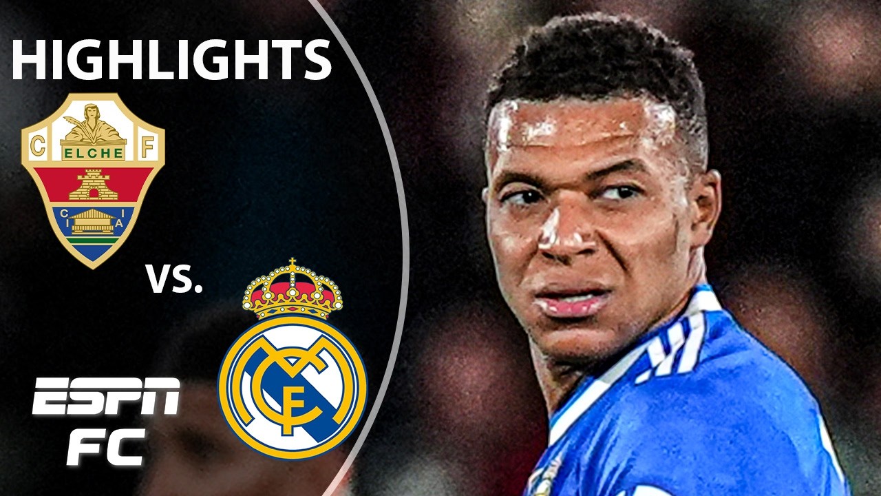 THRILLER 🚨 Elche vs. Real Madrid | LALIGA Highlights | ESPN FC