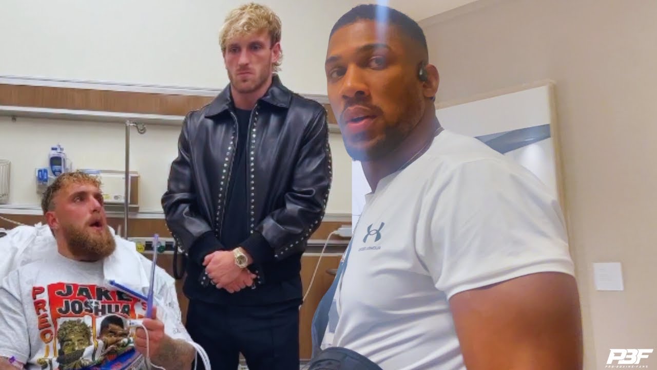 ANTHONY JOSHUA DAY AFTER KNOCKING OUT JAKE PAUL REVEALS HE SENT HIM A MESSAGE AFTER BREAKING HIS JAW