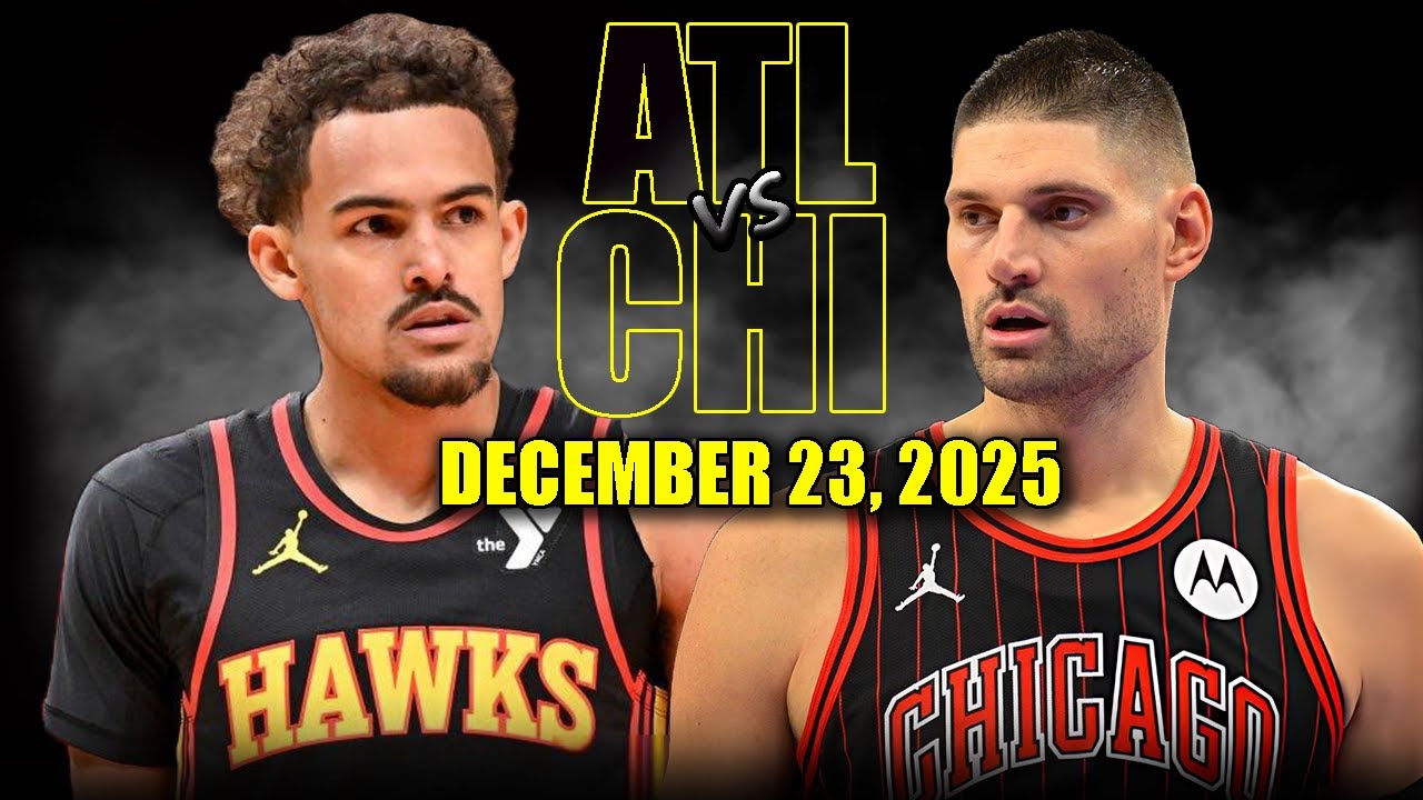 Atlanta Hawks vs Chicago Bulls Full Game Highlights – December 23, 2025 | NBA Season