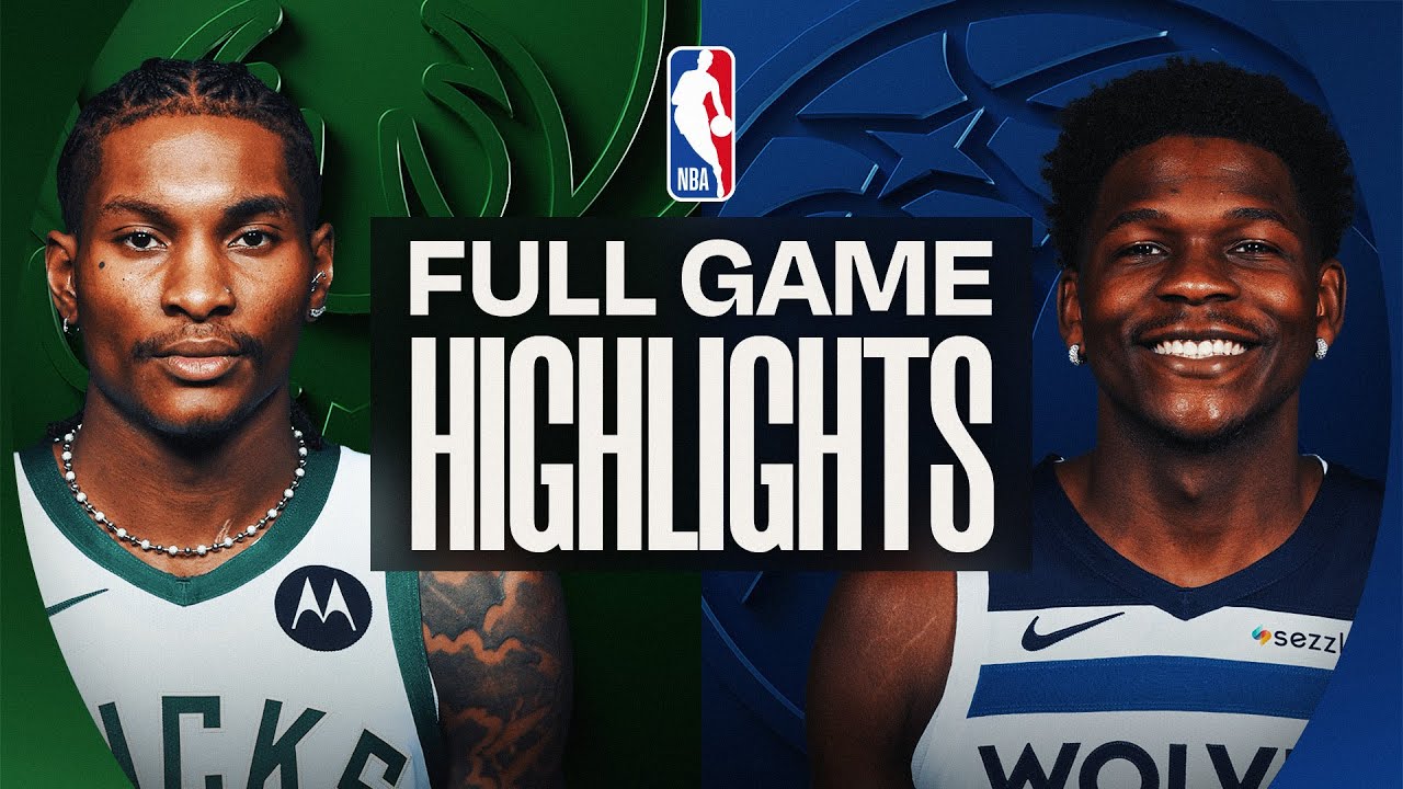 BUCKS at TIMBERWOLVES | FULL GAME HIGHLIGHTS | December 21, 2025