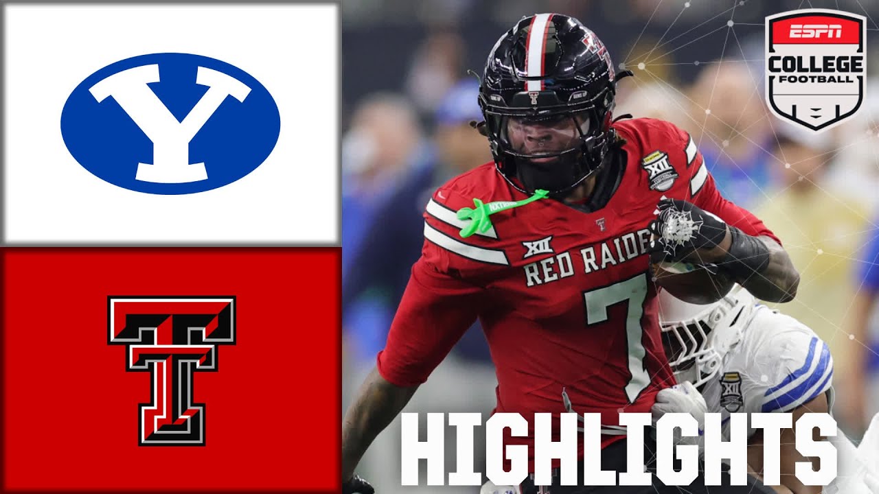 Big 12 Championship: BYU Cougars vs. Texas Tech Red Raiders | Full Game Highlights | ESPN CFB