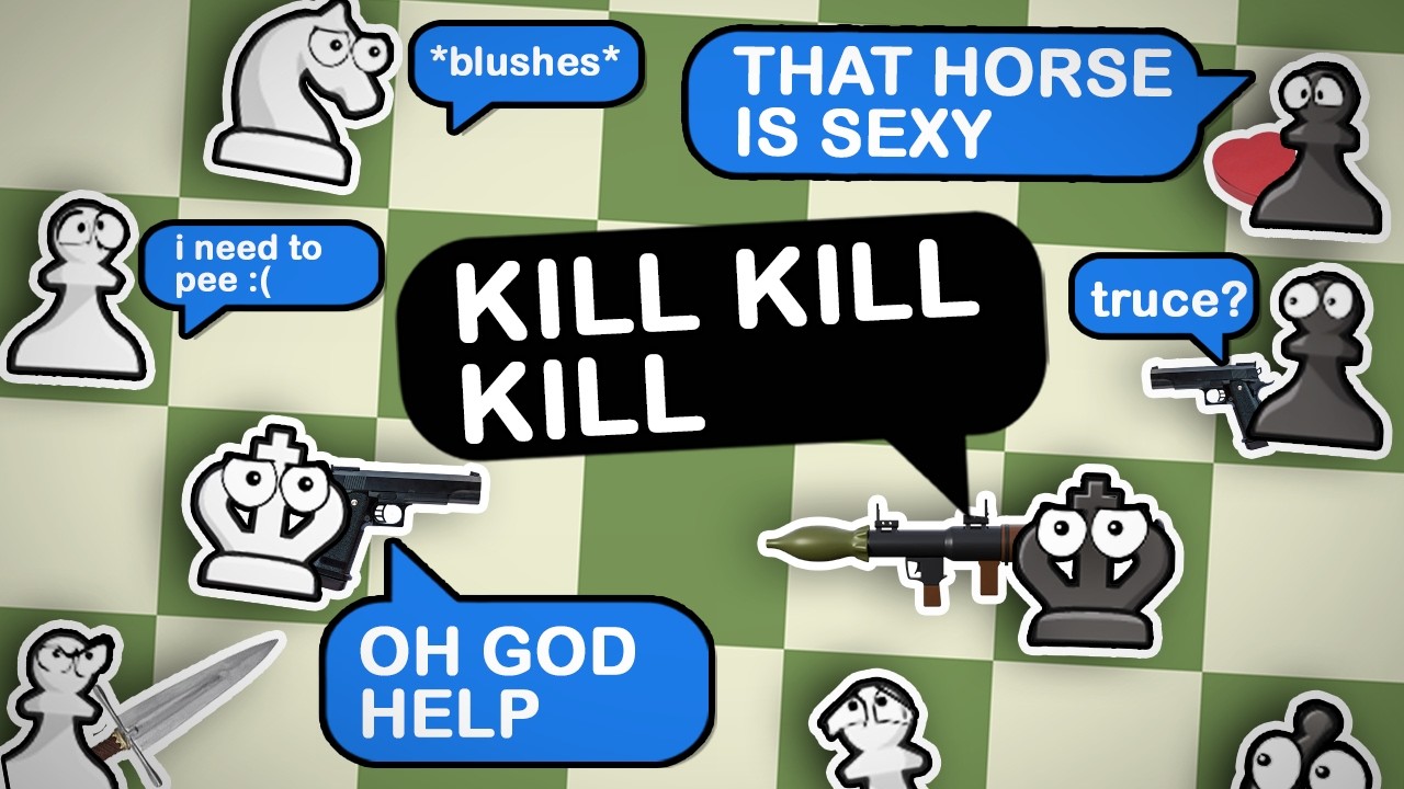 Chess, but every piece is controlled by a viewer