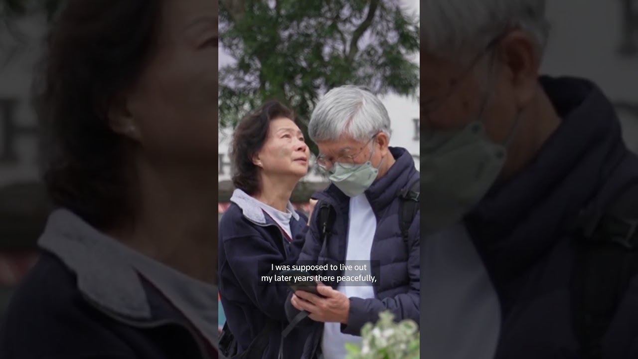 ‘Everything’s gone:’ Hong Kong family returns to site of deadly fire