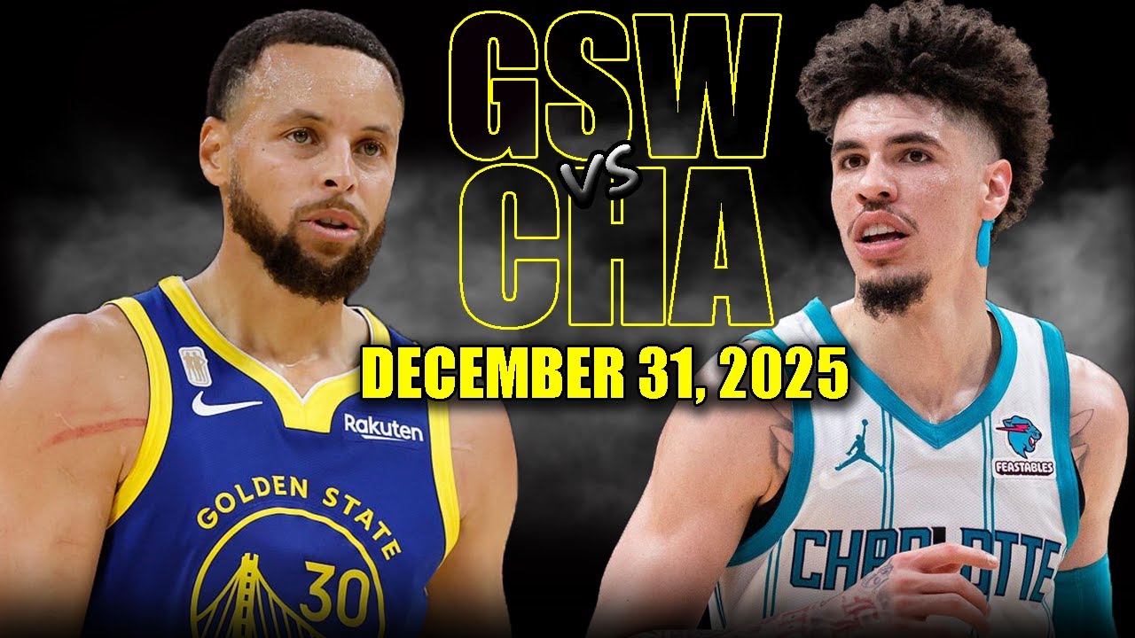 Golden State Warriors vs Charlotte Hornets Full Game Highlights – December 31, 2025 | NBA Season