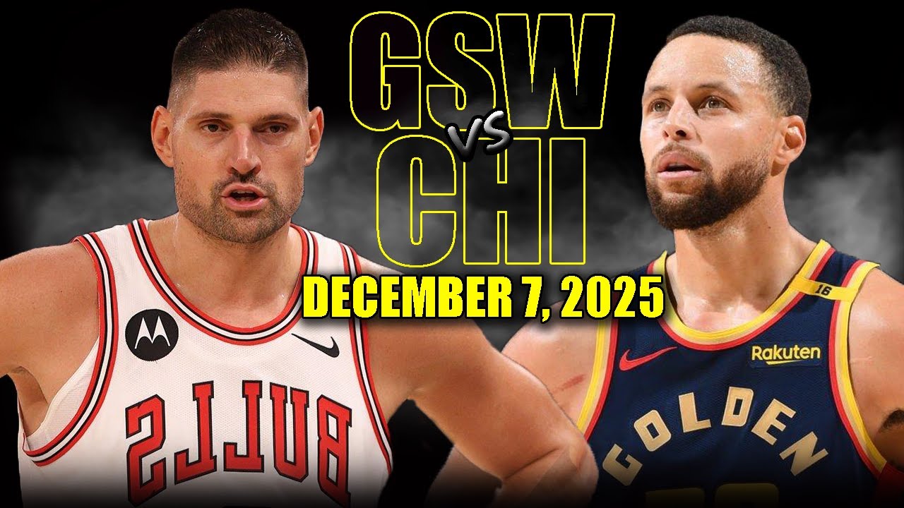 Golden State Warriors vs Chicago Bulls Full Game Highlights – December 7, 2025 | NBA Season