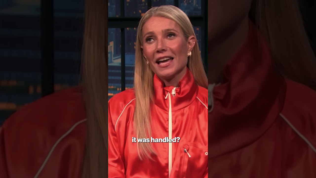 Gwyneth Paltrow ‘warned’ her son about intimate ‘Marty Supreme’ scenes w/ Timothée Chalamet #shorts