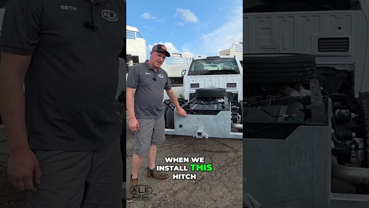 HD 2.5″ Hitch Plate That wont rust!  | ALE Truck Beds