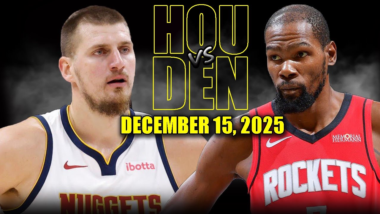 Houston Rockets vs Denver Nuggets Full Game Highlights – December 15, 2025 | NBA Season