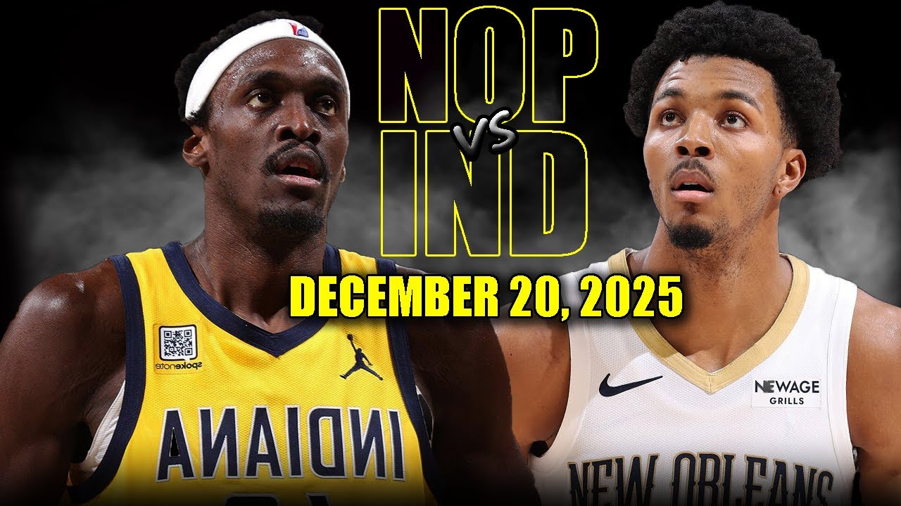 Indiana Pacers vs New Orleans Pelicans Full Game Highlights – December 20, 2025 | NBA Season