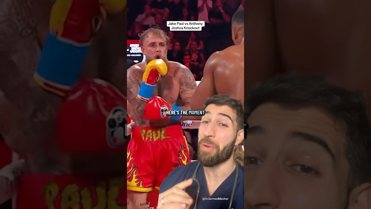 Jake Paul has a Double Broken Jaw? Doctor Explains