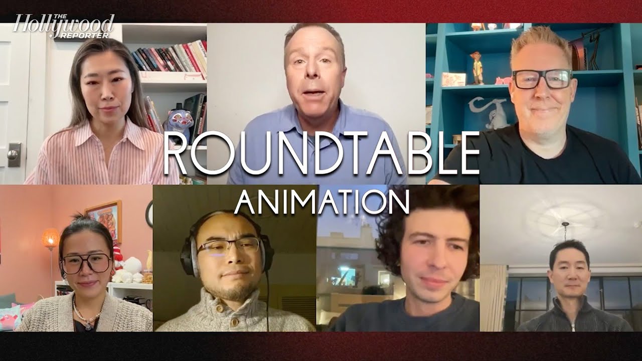 Jared Bush, Maggie Kang, Domee Shi, Alexander Woo & More at the THR Animation Roundtable