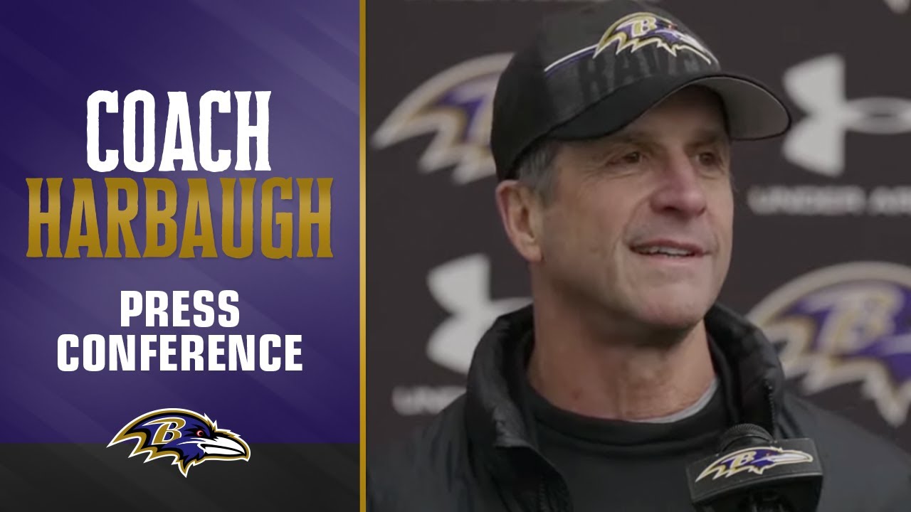 John Harbaugh on Lamar Jackson’s Return to Practice | Baltimore Ravens
