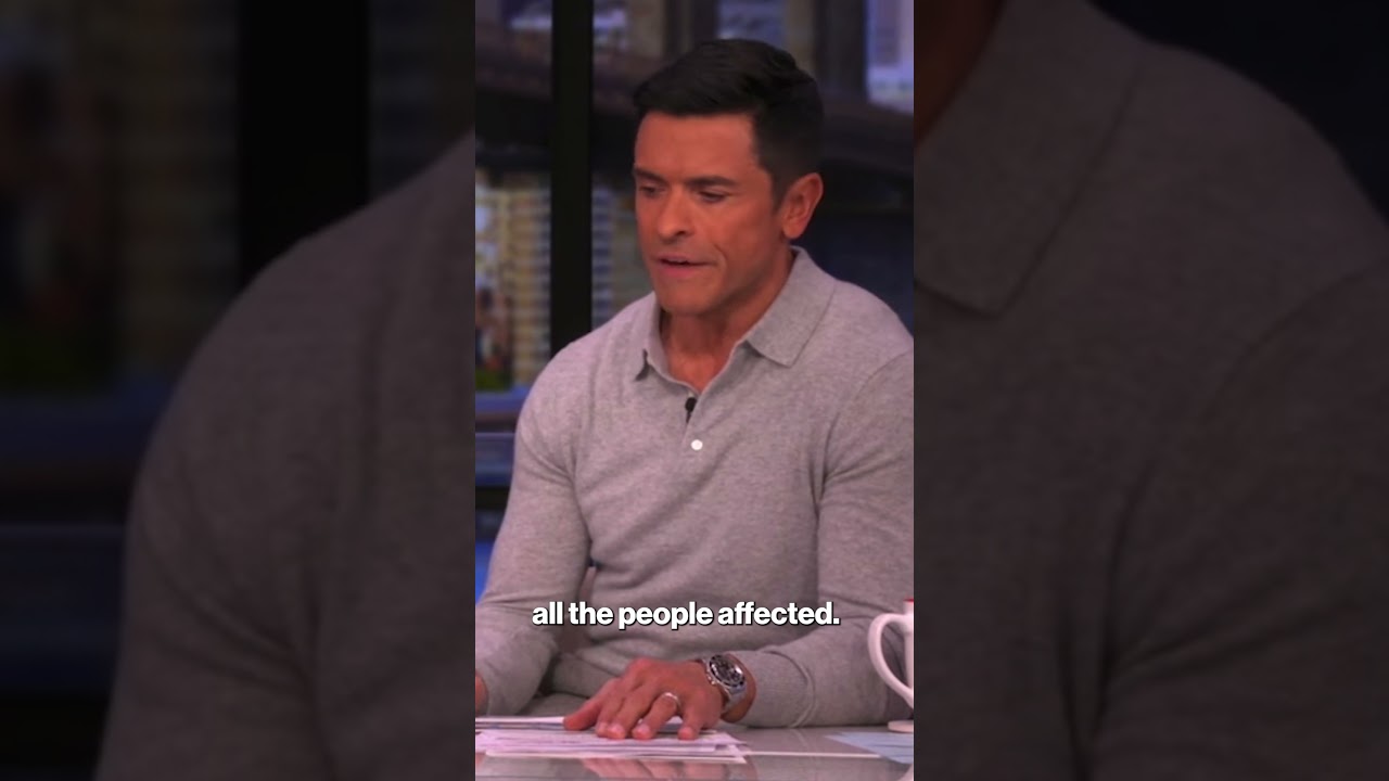 Kelly Ripa, Mark Consuelos address ‘tough’ weekend news cycle #shorts