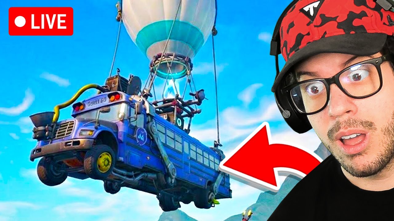 🔴 LIVE! – The BATTLE BUS is BACK TOMORROW in FORTNITE!