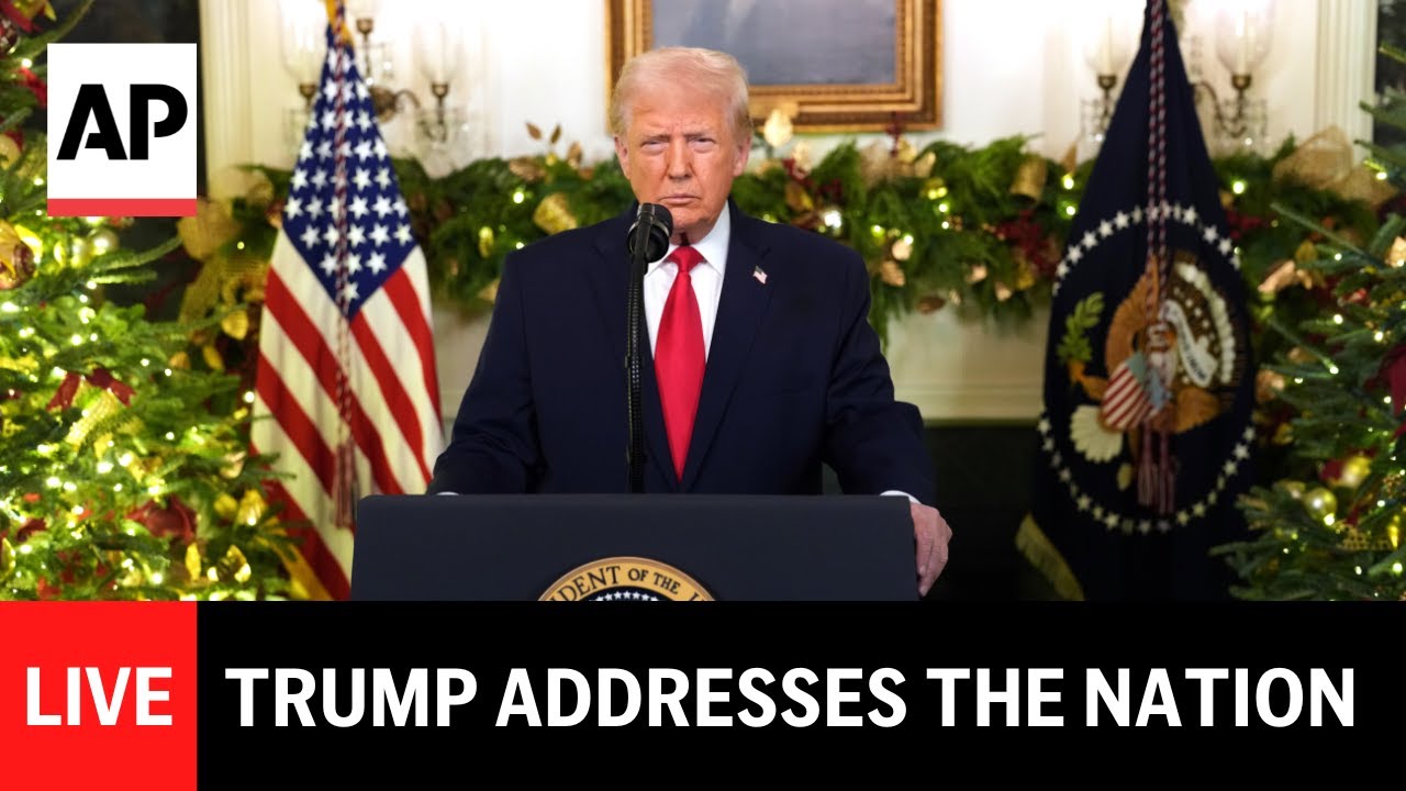 LIVE: Trump addresses the nation (full speech)