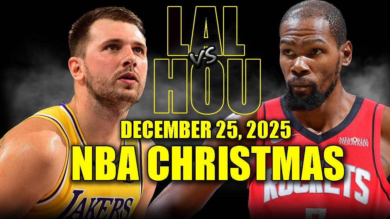 Los Angeles Lakers vs Houston Rockets Full Game Highlights – December 25, 2025 | NBA Christmas