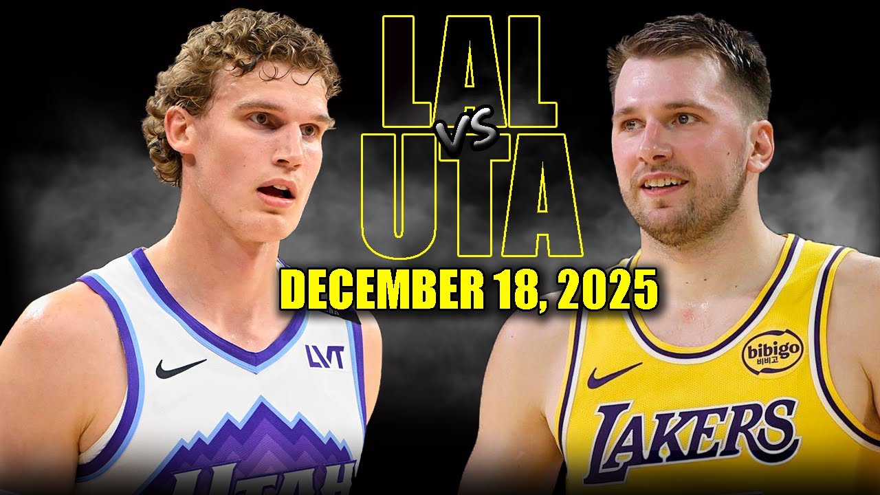 Los Angeles Lakers vs Utah Jazz Full Game Highlights – December 18, 2025 | NBA Season