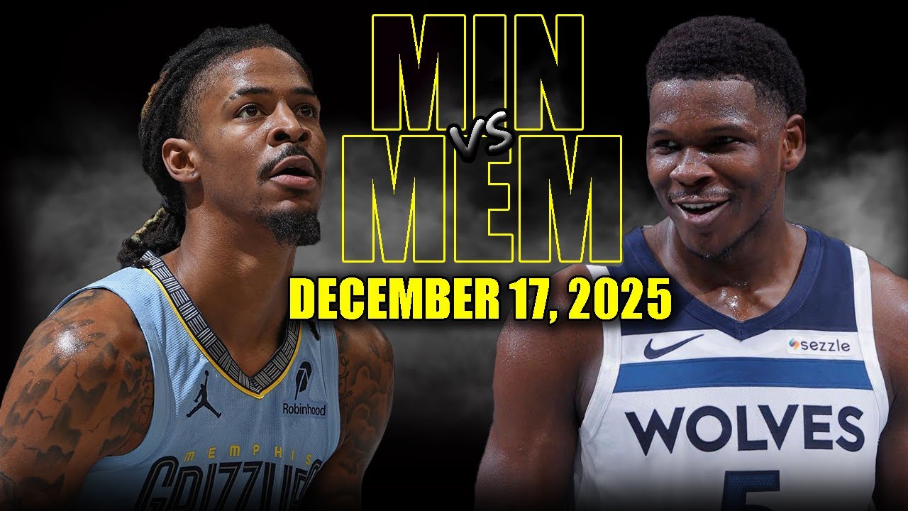 Minnesota Timberwolves vs Memphis Grizzlies Full Game Highlights – December 17, 2025 | NBA Season