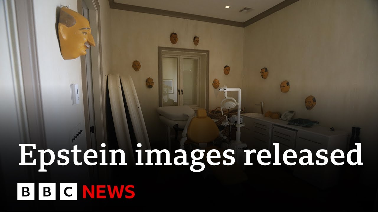 New images of Jeffrey Epstein’s private island home released | BBC News