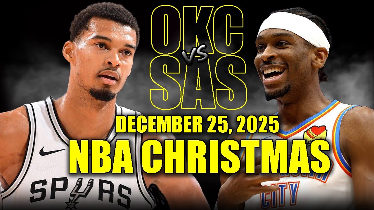Oklahoma City Thunder vs San Antonio Spurs Full Game Highlights – December 25, 2025 | NBA Season