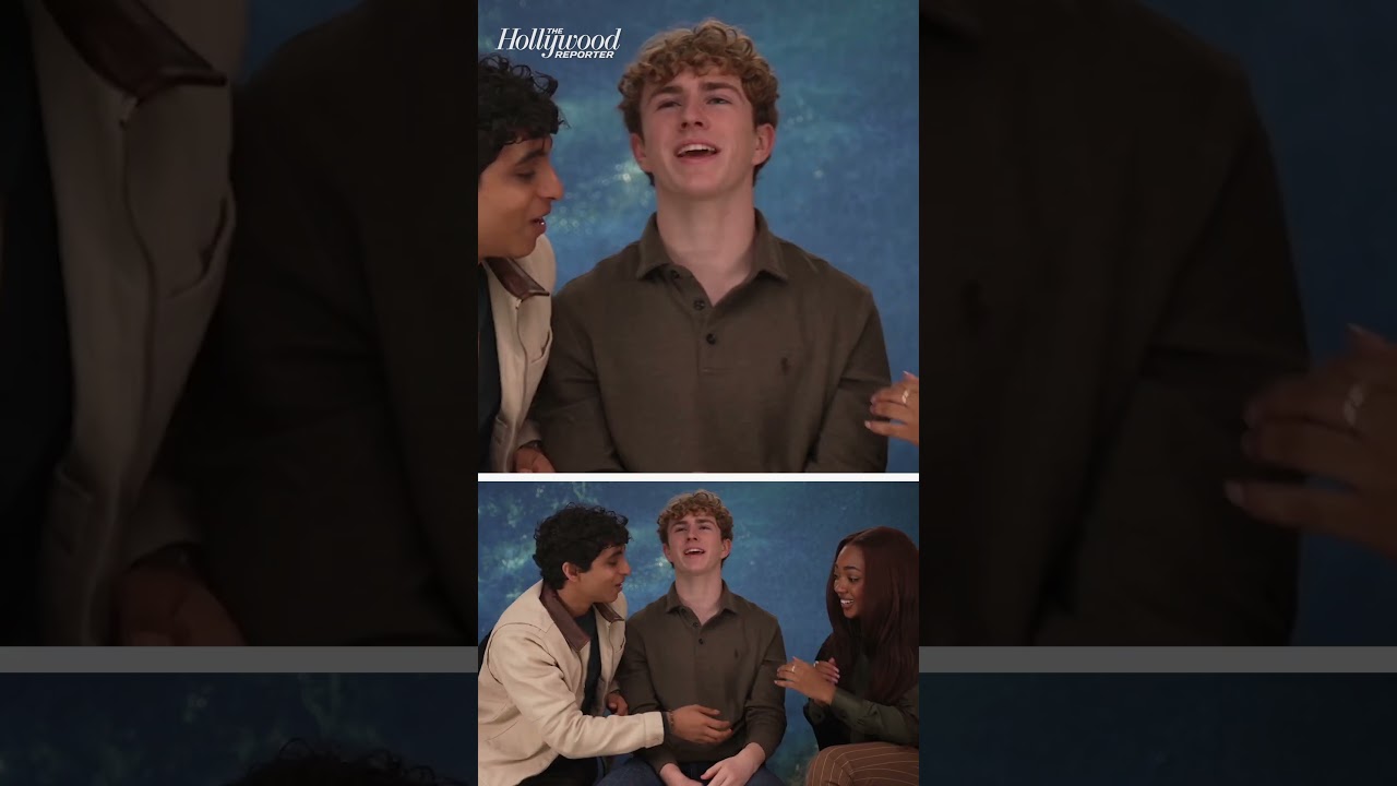 #PercyJacksonandtheOlympians Stars “Hold Space” for Each Other #shorts