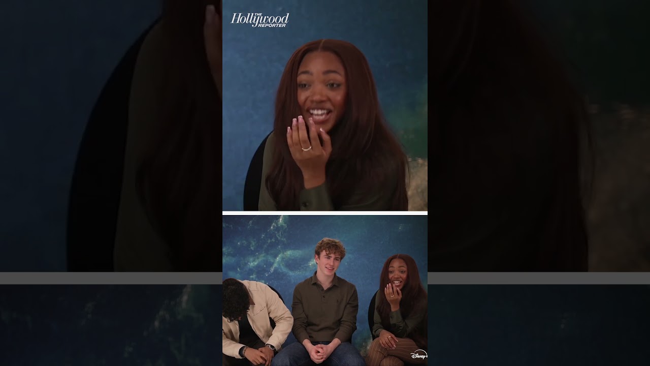 #PercyJacksonandtheOlympians Stars Say #LeahSavaJeffries Likes to Break Character #shorts