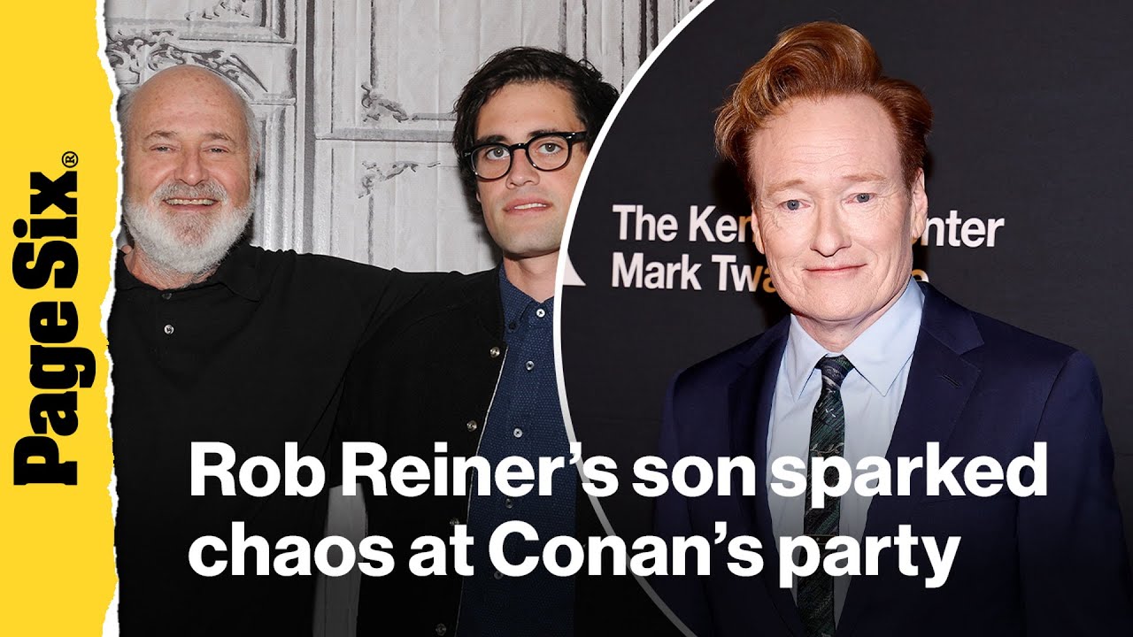 Rob Reiner’s son Nick sparked chaos at Conan’s party with strange questions and a Bill Hader blowup