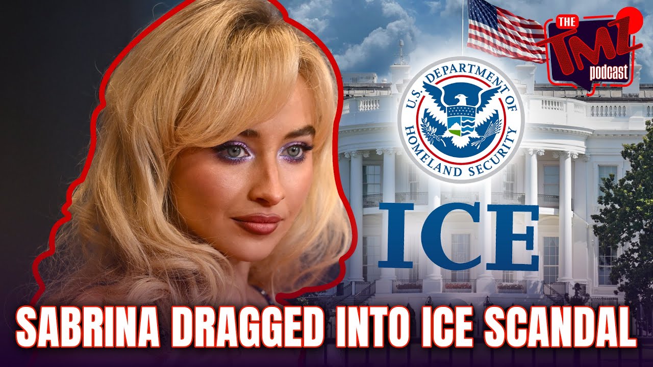 Sabrina Carpenter Dragged Into White House Scandal Over ICE Post | The TMZ Podcast