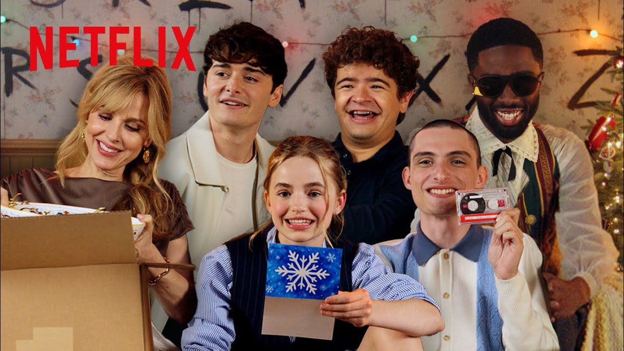 Secret Santa with the Cast of Stranger Things | Netflix