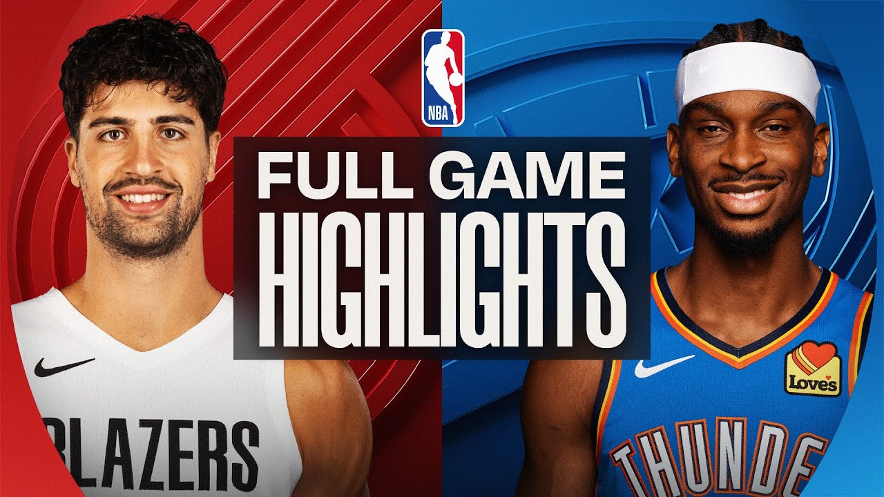 TRAIL BLAZERS at THUNDER | FULL GAME HIGHLIGHTS | December 31, 2025