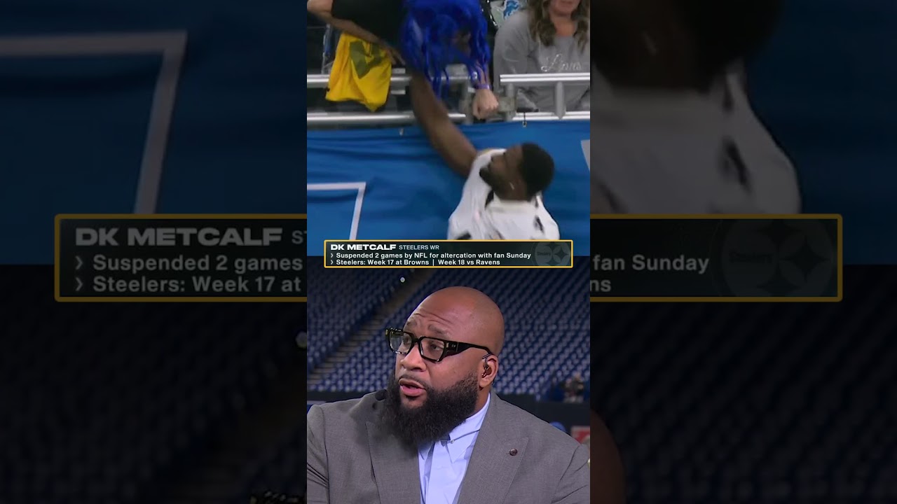 The NFL has suspended DK Metcalf for 2 games for altercation with fan