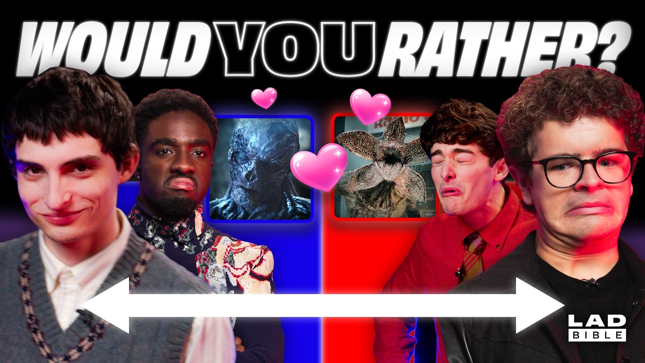 The Stranger Things Cast Play Would You Rather? | LADbible