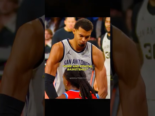 They COULDN’T STOP Wemby 🫵👽 #shorts