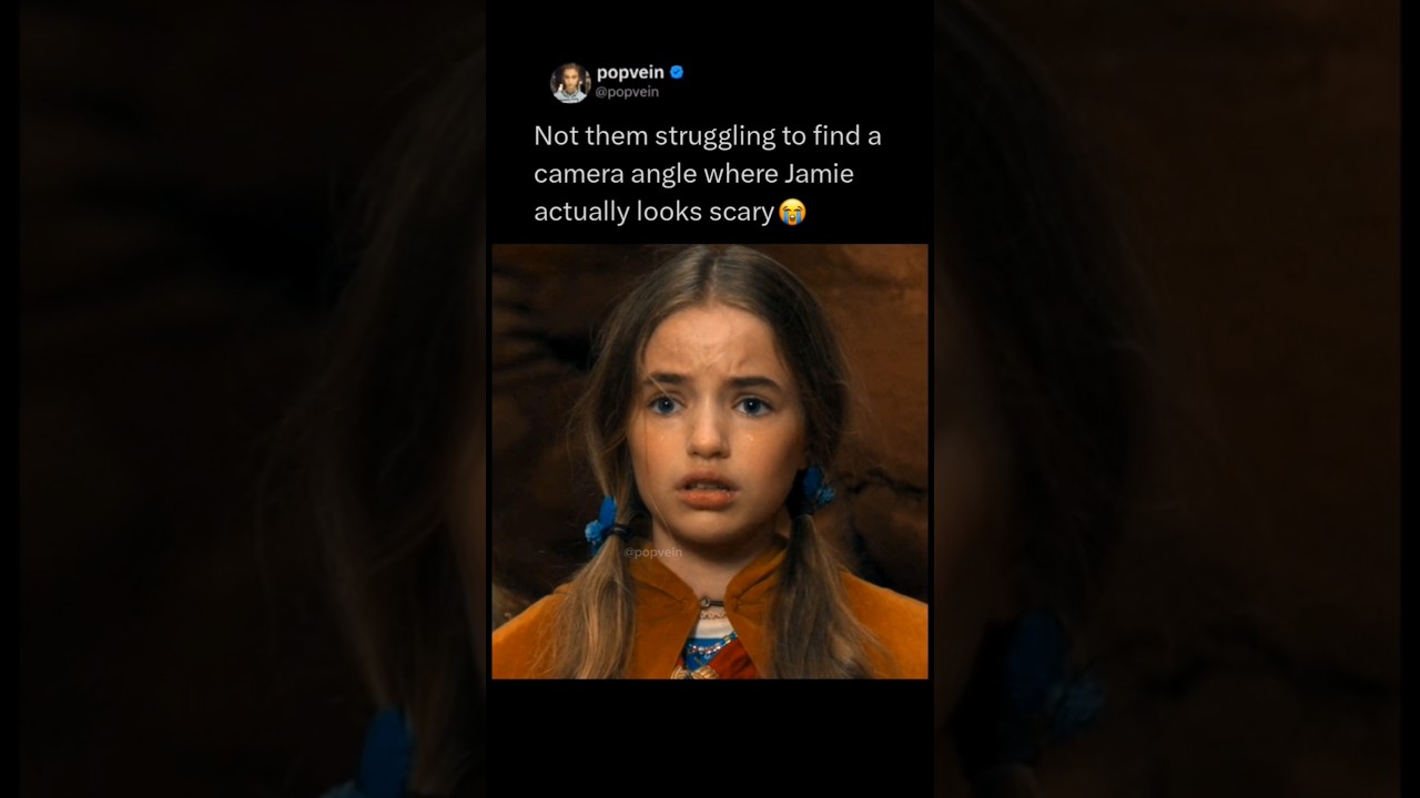 They were struggling to find a camera angle where Jamie Campbell bower actually looks scary 😭