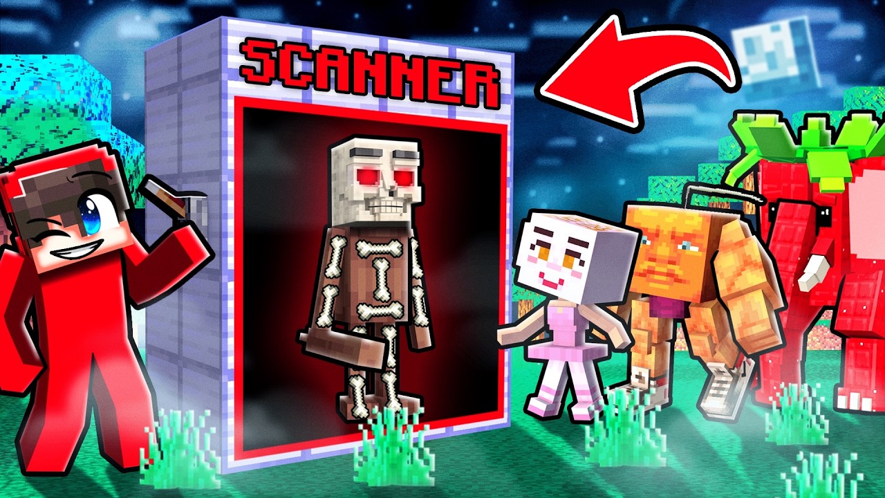 Using a SCANNER to Find BRAINROT’S SECRETS in Minecraft!