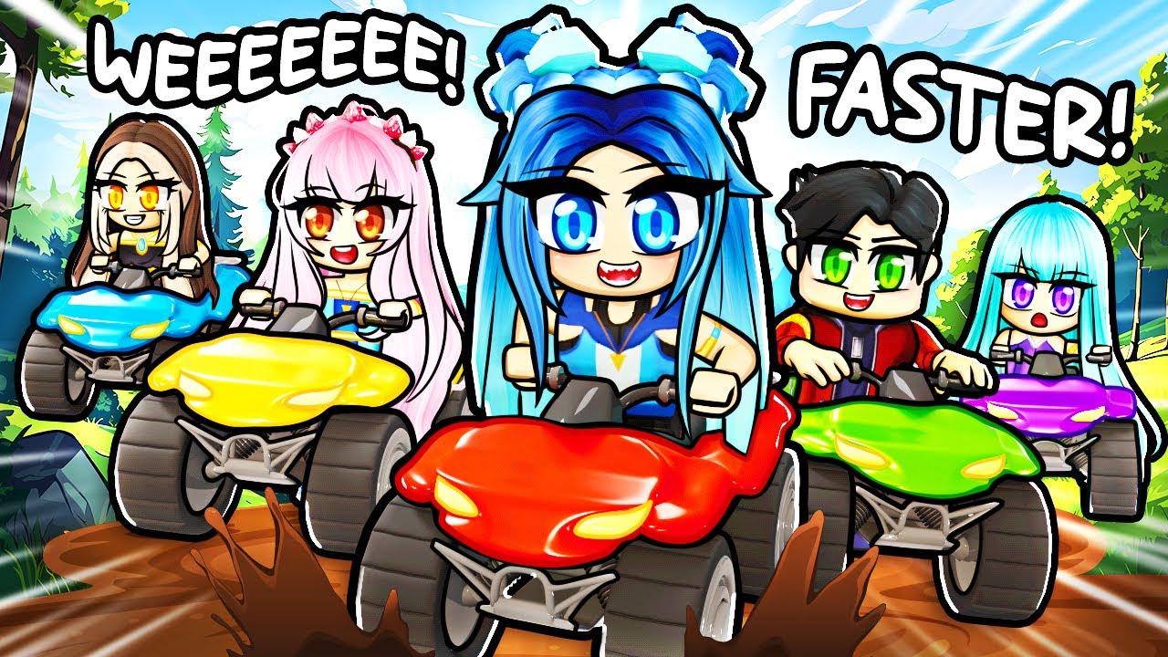 WE CAN’T FALL… ATV DRIVING IN ROBLOX!