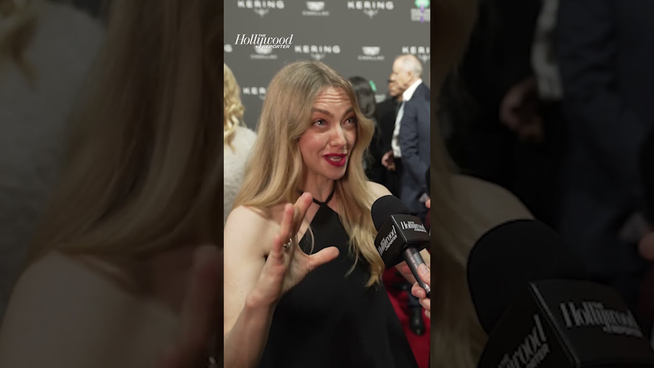 #AmandaSeyfried Talks About the Super Moon at #PSIFF #shorts