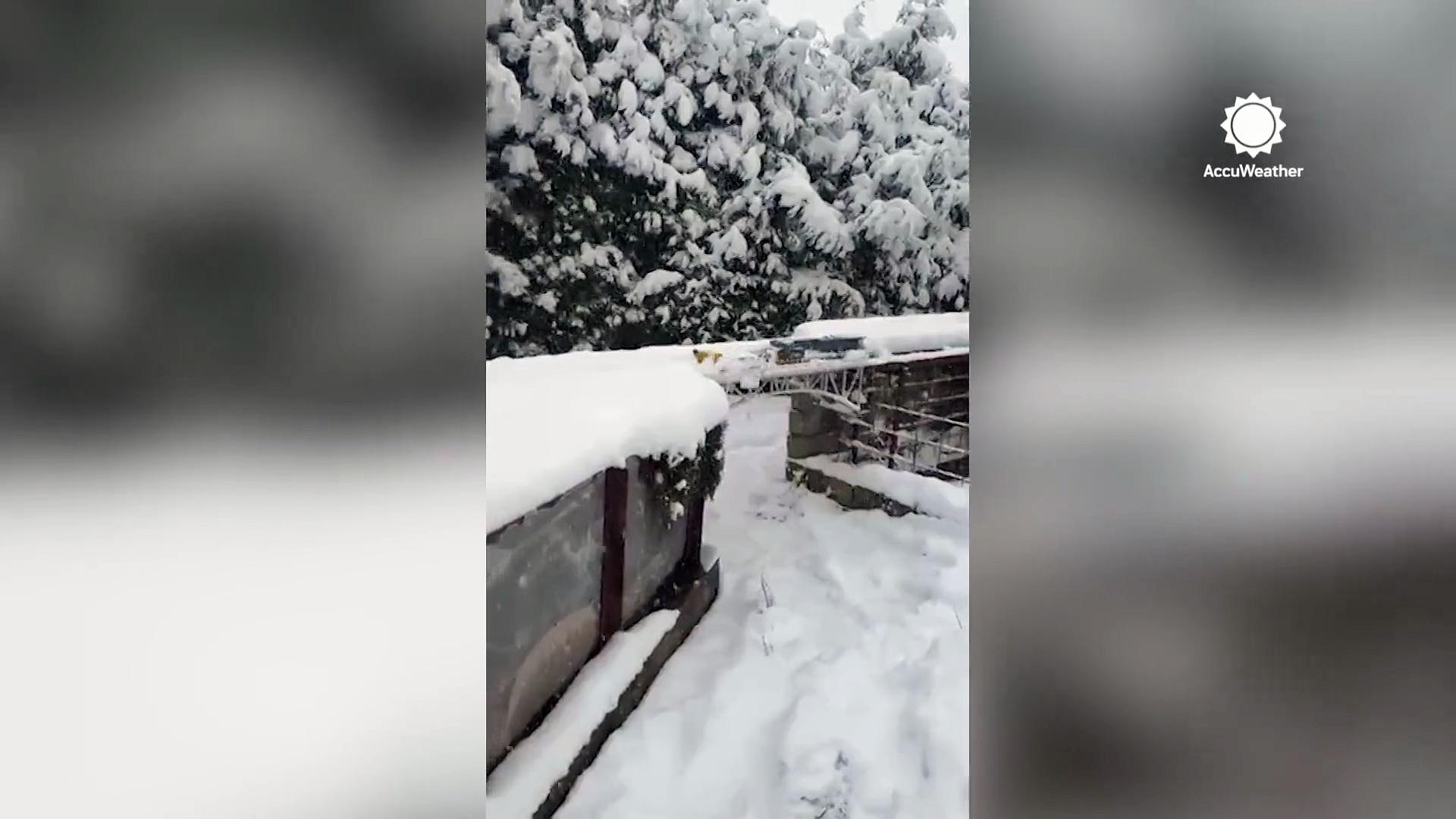 Big snow, tiny train: Backyard railroad fights winter in northern Germany