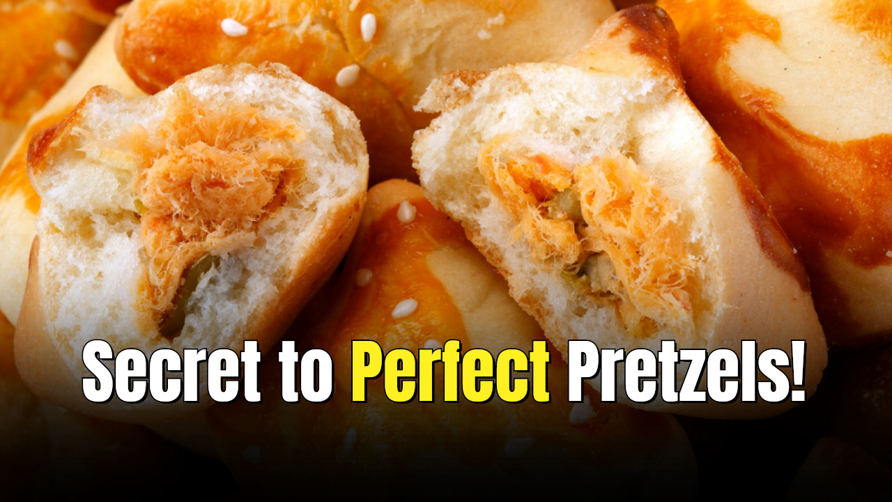 Buffalo Chicken Pretzel Bites