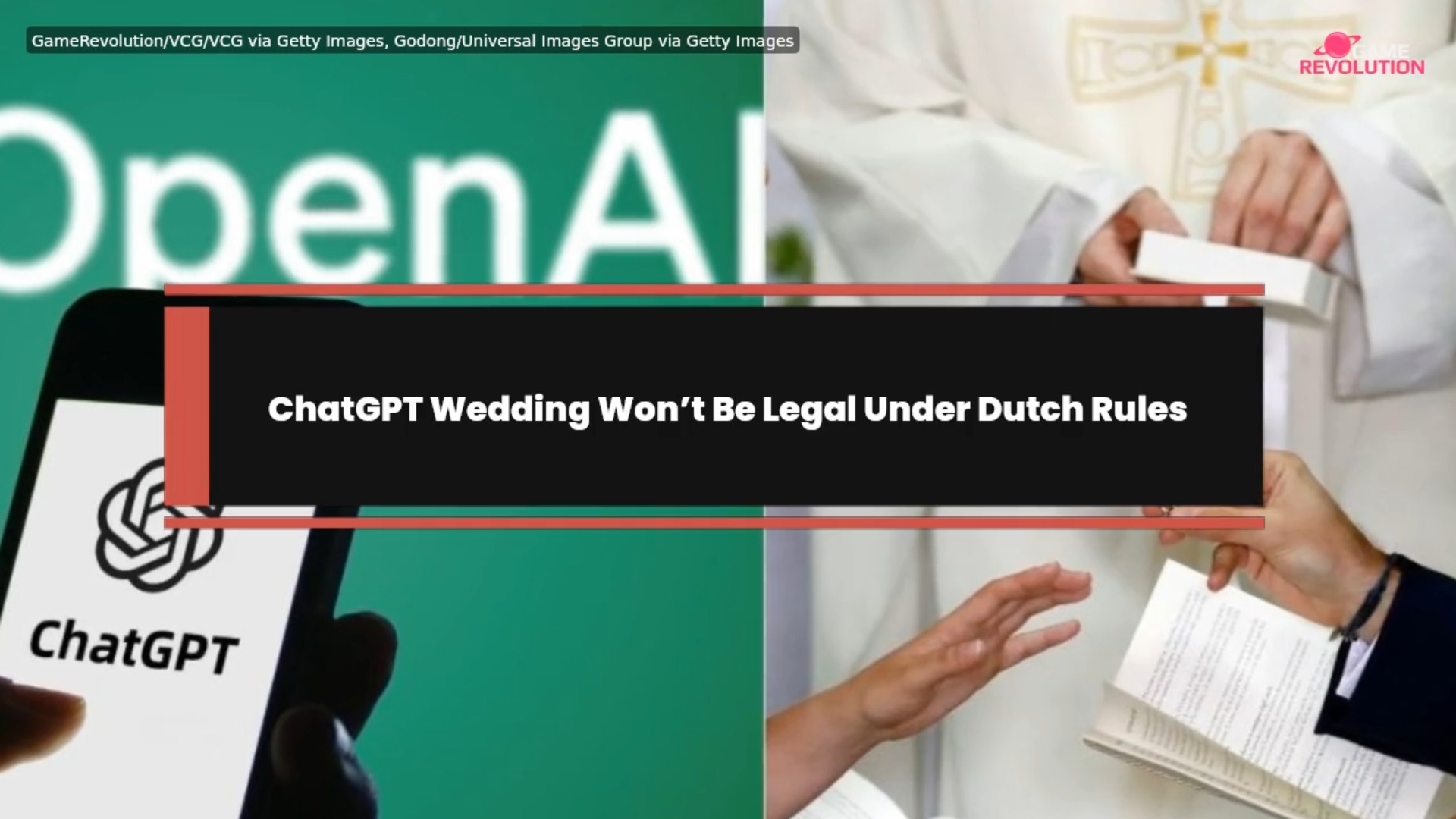 ChatGPT Wedding Won’t Be Legal Under Dutch Rules