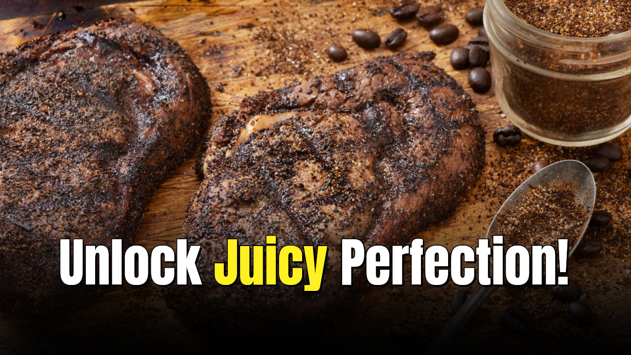 Cowboy Coffee Rub Grilled Pork Chops